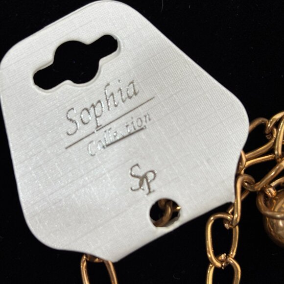 Sophia Gold Metal Jewel Vintage Belt NWT NOS - Picture 15 of 15